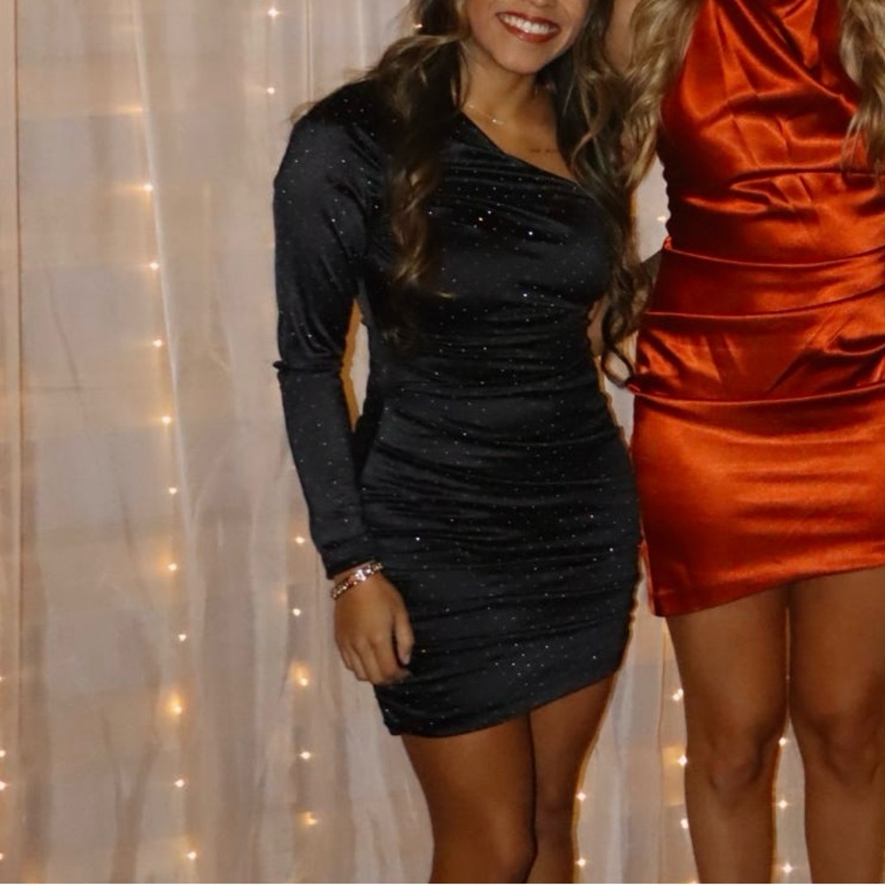 Elegant Black Women's Dress